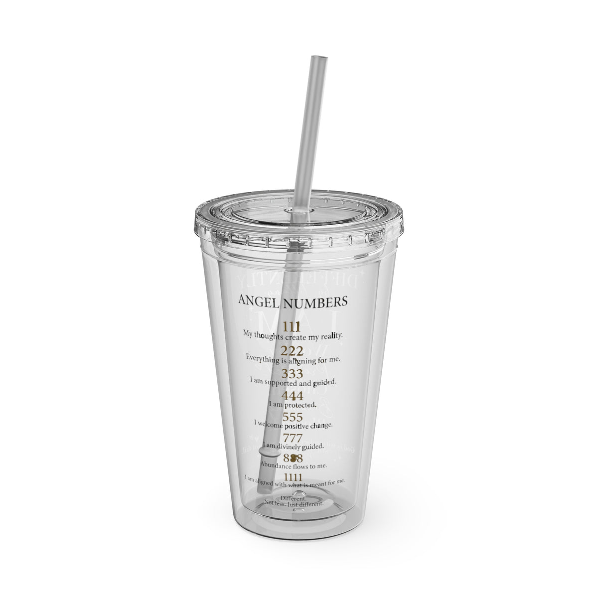Differently by Tiffany “I AM” Angel Number 16oz Tumbler