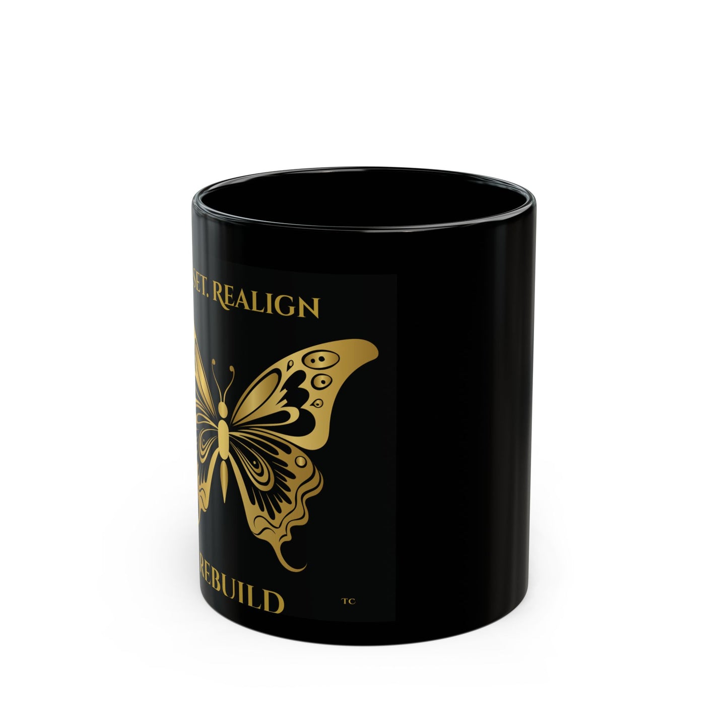 Reset. Realign. Rebuild. — Motivational Ceramic Mug (11oz)