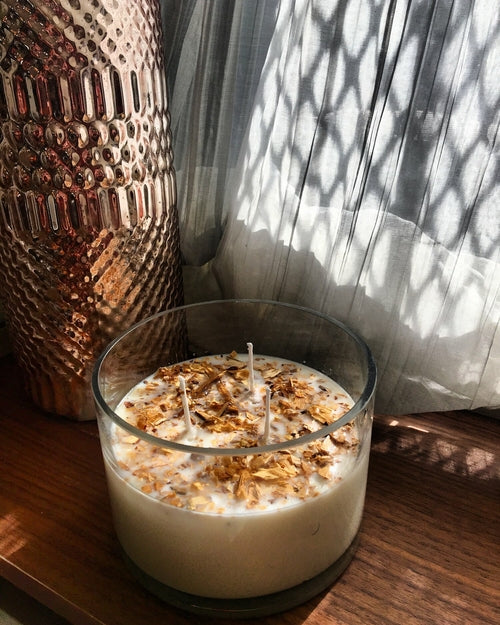 Palo Santo Aromatherapy 3 Wick Candle