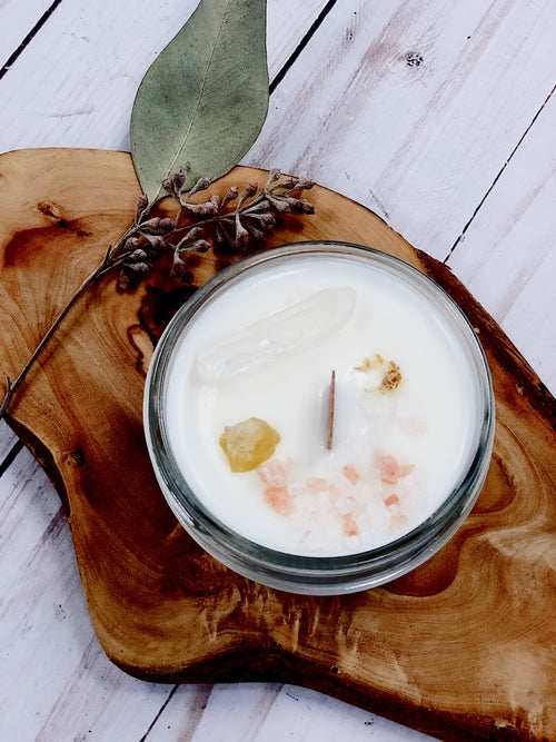 Space Clearing/ Intention Candle