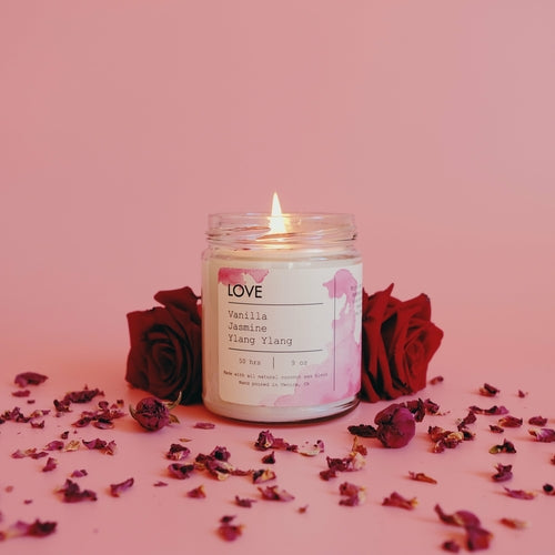Love Yourself Intention Candle